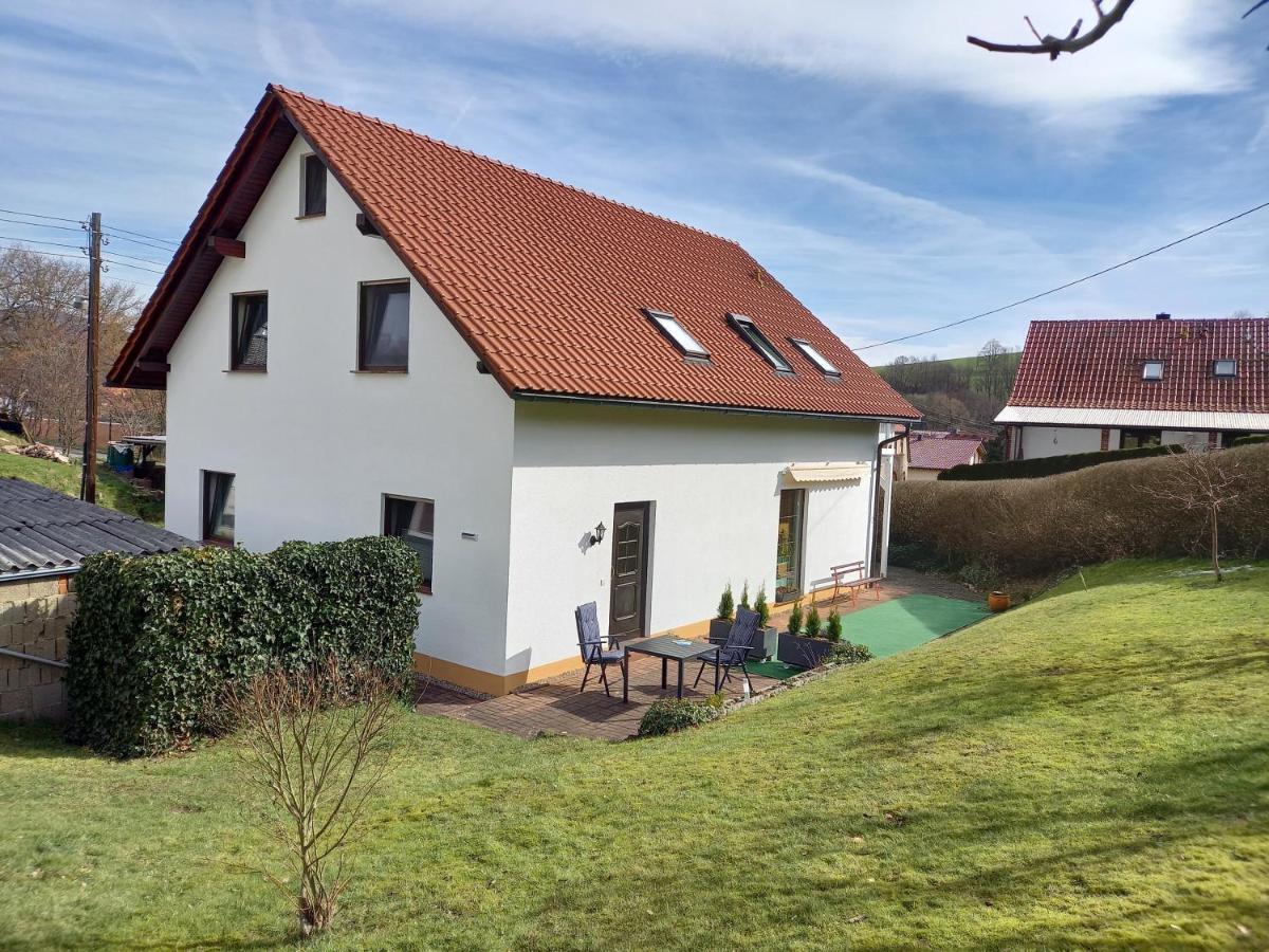 Ferienwohnung Schmalkalden Am Radwanderweg 外观 照片