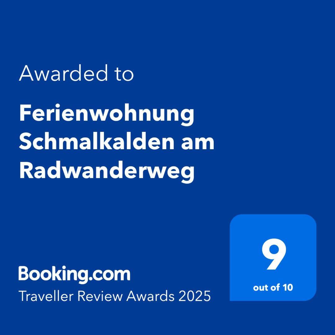 Ferienwohnung Schmalkalden Am Radwanderweg 外观 照片